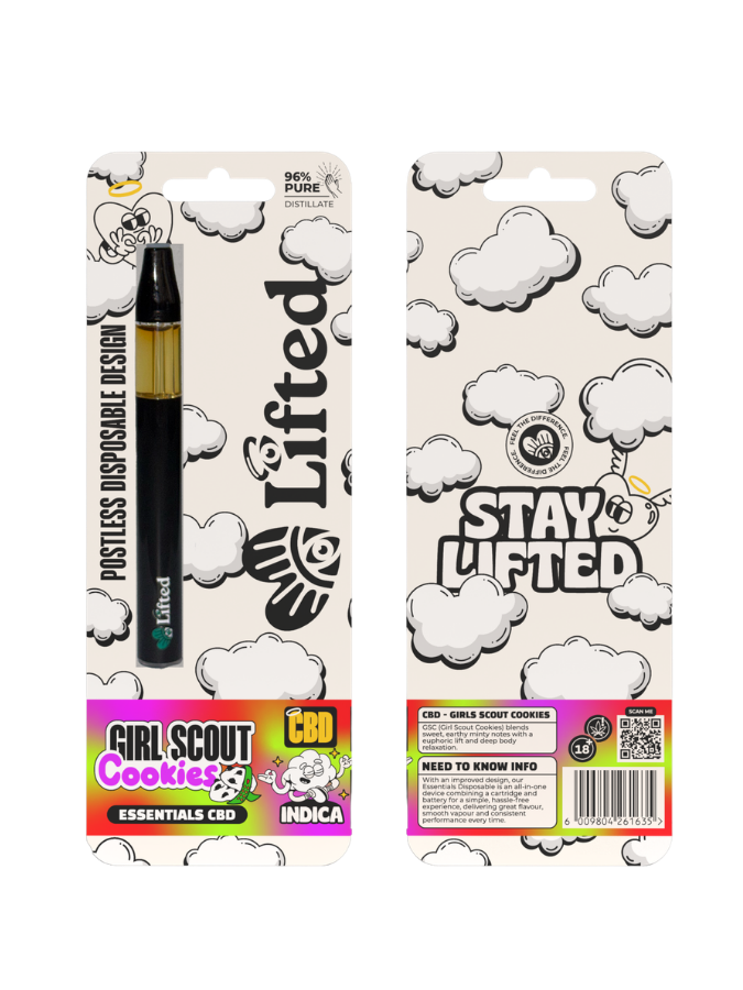 Lifted Girl Scout Cookies  Pen - 1ML Indica