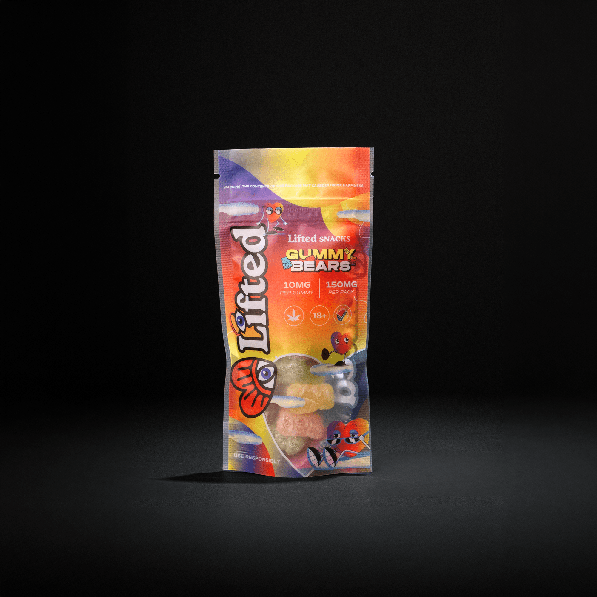 Lifted Sugar Coated Gummies - 150MG Per Pack